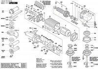 Bosch 0 602 331 003 ---- flat head angle sander Spare Parts